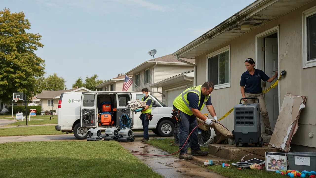 Water Damage Restoration in Pulaski, WI near me